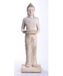 Bouddha debout (pierre reconstituée)