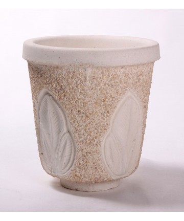 Vase "GRANDE FEUILLE" (pierre reconstituée)