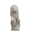 Statue lion (pierre reconstituée)