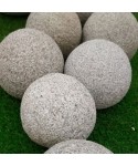 Boule Bouchardée en granit