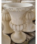 Vase sur pied Calice grande taille en pierre reconstituée