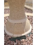 Fontaine Lisa avec 2 coupelles (pierre reconstituée)