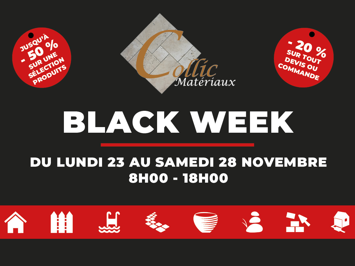 Black Week, semaine de promotions du 23 au 28 novembre 2020